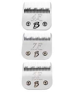 Bucchelli A Series #4F, #5F & #7F Clipper Blade Bundle